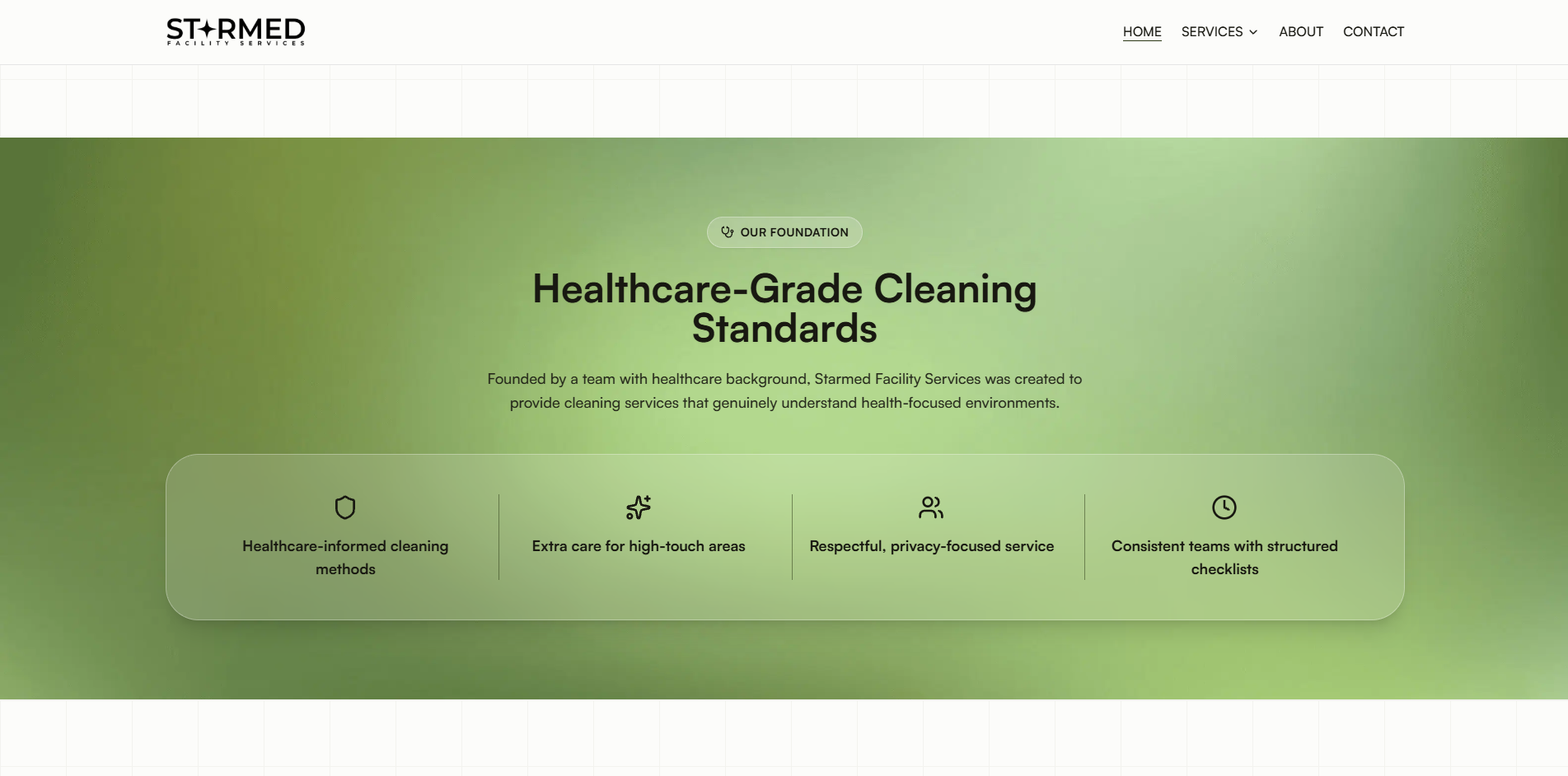 Starmed Facility Services - Healthcare-Grade Standards & Auckland Service Area